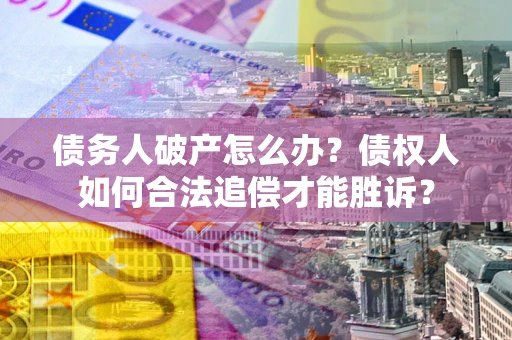 济南债务人破产怎么办？债权人如何合法追偿才能胜诉？