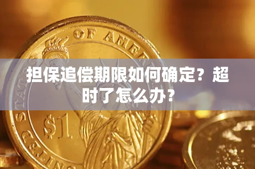 济南担保追偿期限如何确定？超时了怎么办？