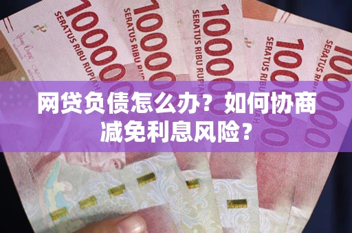 济南网贷负债怎么办？如何协商减免利息风险？