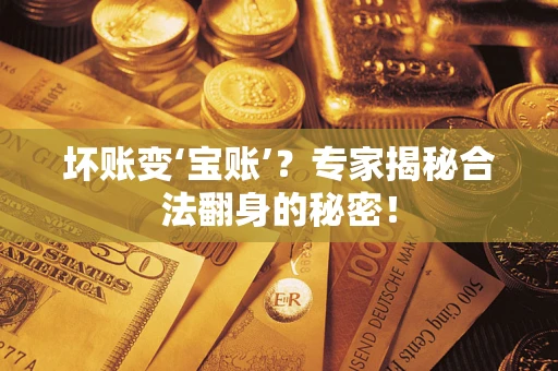 济南坏账变‘宝账’？专家揭秘合法翻身的秘密！