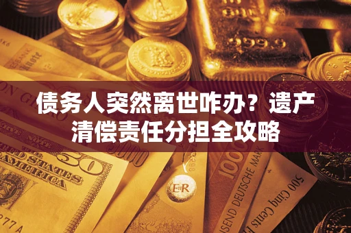 济南债务人突然离世咋办？遗产清偿责任分担全攻略