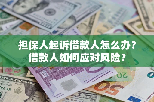 济南担保人起诉借款人怎么办？借款人如何应对风险？