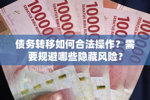 济南债务转移如何合法操作？需要规避哪些隐藏风险？