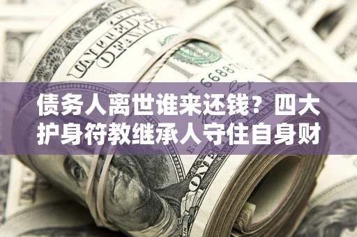 济南债务人离世谁来还钱？四大护身符教继承人守住自身财产